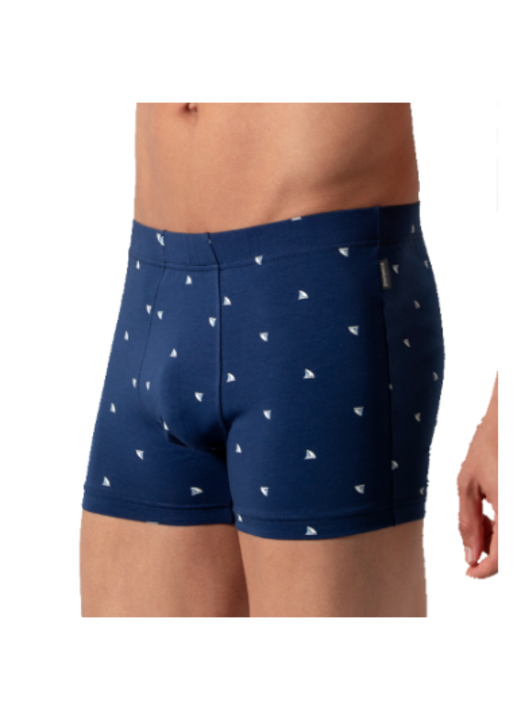 Мъжки памучни боксери COTONELLA AU423 6/XL син