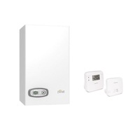 pachet economic centrala termica in condensare ferroli diva condens f 24d kw  kit evacuare gaze arse si termostat salus rt310rf inclus in pachet imagen 13_0_
0
