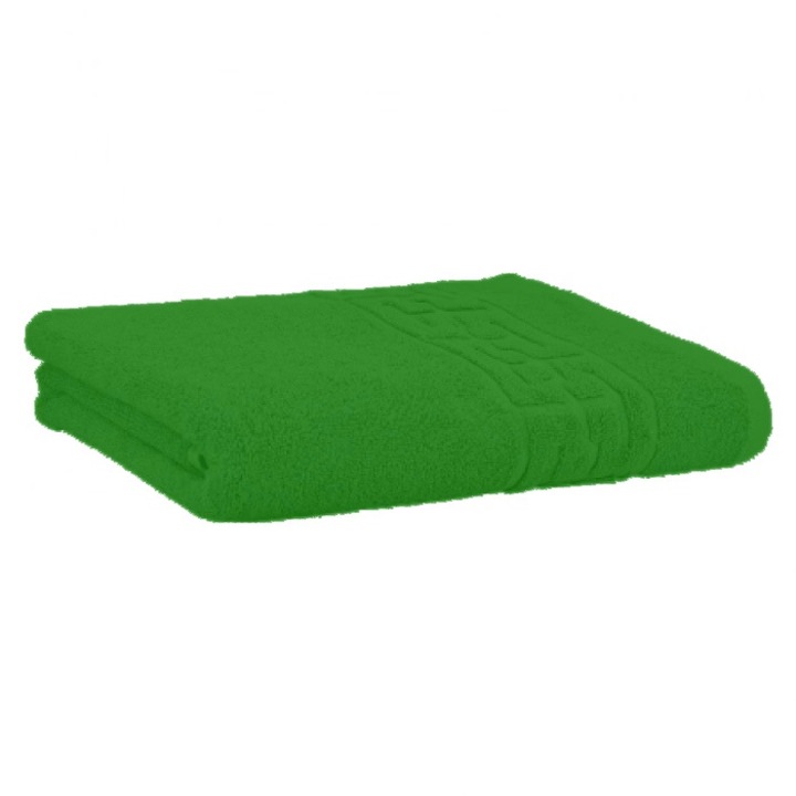 Хотелска кърпа за баня Sueva®, Green, 130x70 см, 100% памук, мека материя, хипоалергенна, гръцки десен, съвместима с пералня и сушилня