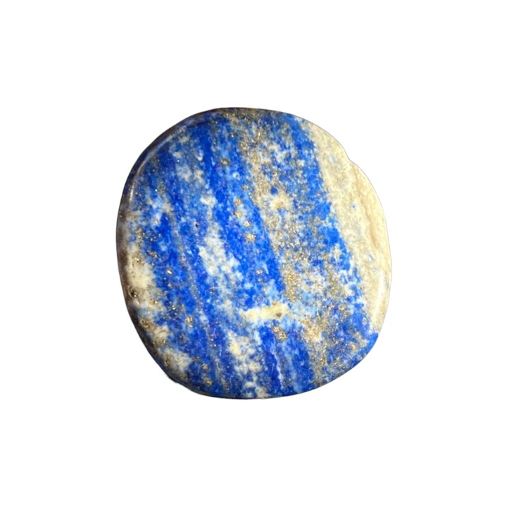 Палм Стоун от Лапис Лазули, Druzy, полускъпоценни камъни, модел S - 3,5 - 4 см