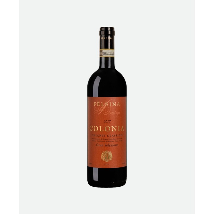 Vin Rosu Chianti Classico Gran Selezione DOCG, Sangiovese 100%, Colonia, 2017, Felsina, 750 ml