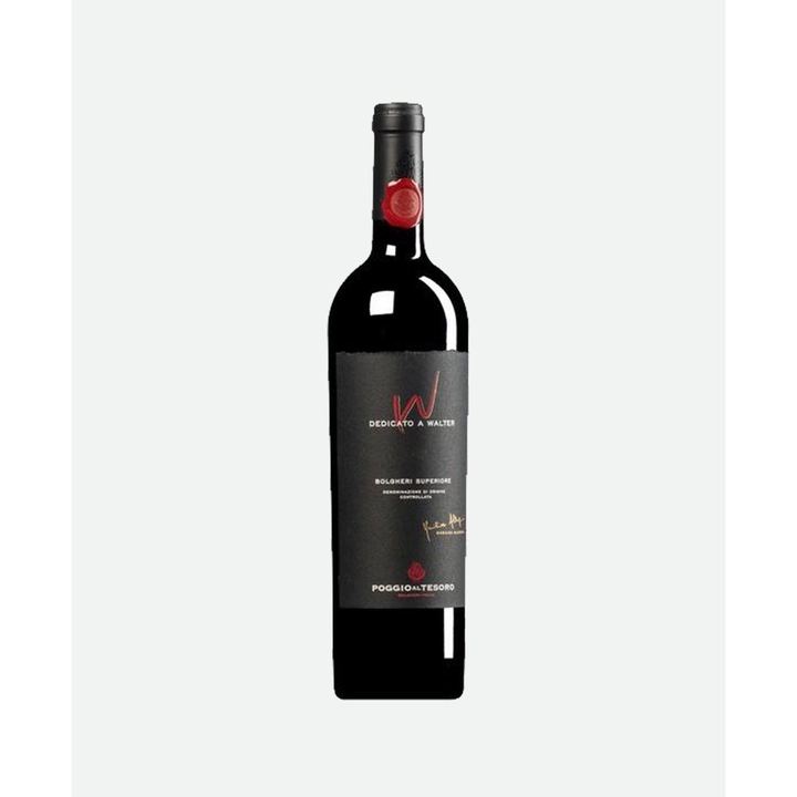 Vin Rosu Bolgheri Superiore DOC, Dedicato a Walter, 2019, Poggio Al Tesoro, 750 ml