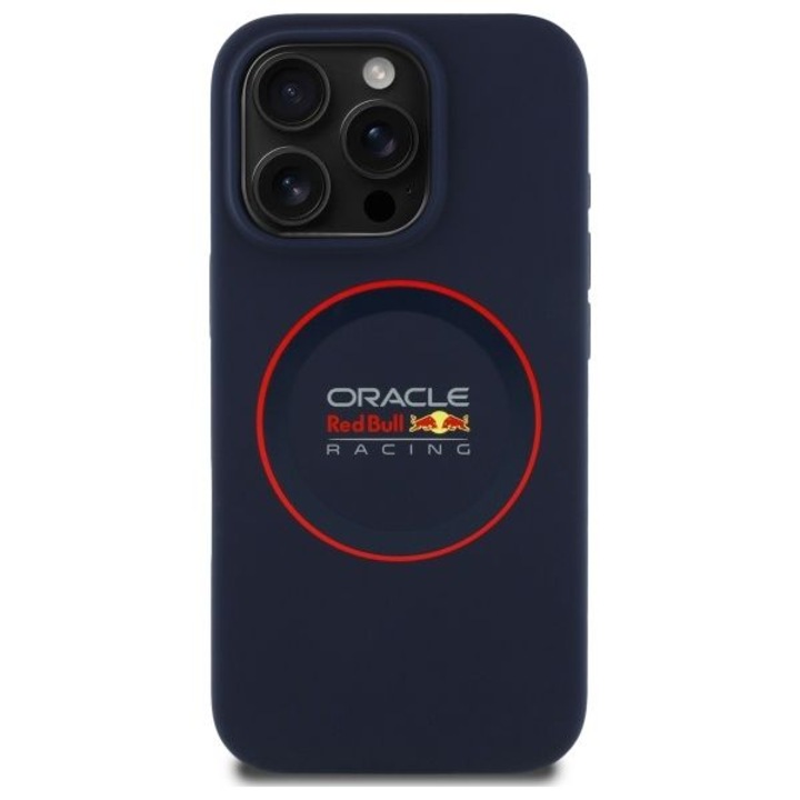 Védőtok Red Bull RBHMP16X24SIILVR, MagSafe, Apple iPhone 16 Pro Max készülékhez, Multicolor