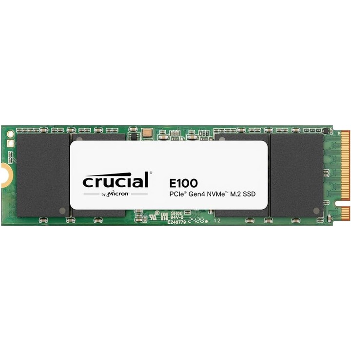 Solid-State Drive (SSD) Crucial E100 480GB SSD PCIe 4.0 Gen4 M.2 2280 NVMe CT480E100SSD8