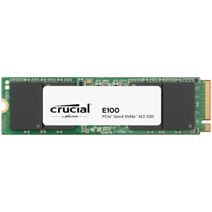 Solid-State Drive (SSD) Crucial E100 1TB SSD PCIe 4.0 Gen4 M.2 2280 NVMe CT1000E100SSD8