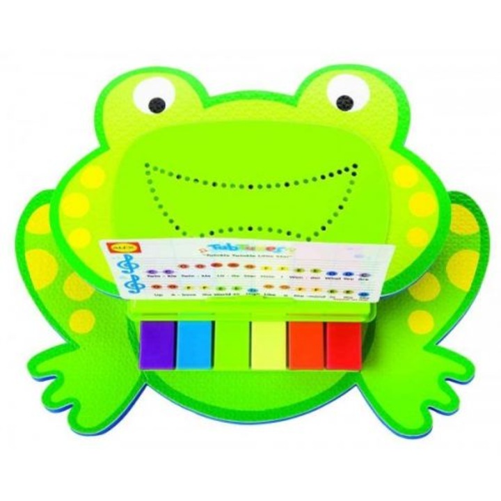 Fürdőjáték, Alex, zongora, 4 db kottafüzet készlet, többszínű, 3 év feletti gyerekeknek