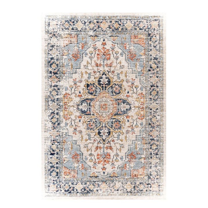 Мек килим, SINBINTA, Винтидж акцентни килими, Дебели, Удобни, Луксозни и щадящи кожата, Противоплъзгащи, Лесни за почистване, Съвместими с множество пространства и стилове, За момичета, Детска спалня, Декорация за детска стая, 120*180 см, Сив