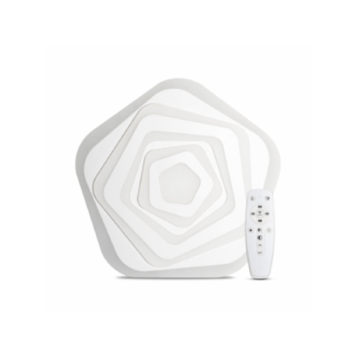Lustra LED Dimabila cu Telecomanda, Colectia NAPOLI 100W 5100Lm 3000-6500K, Buena Gente