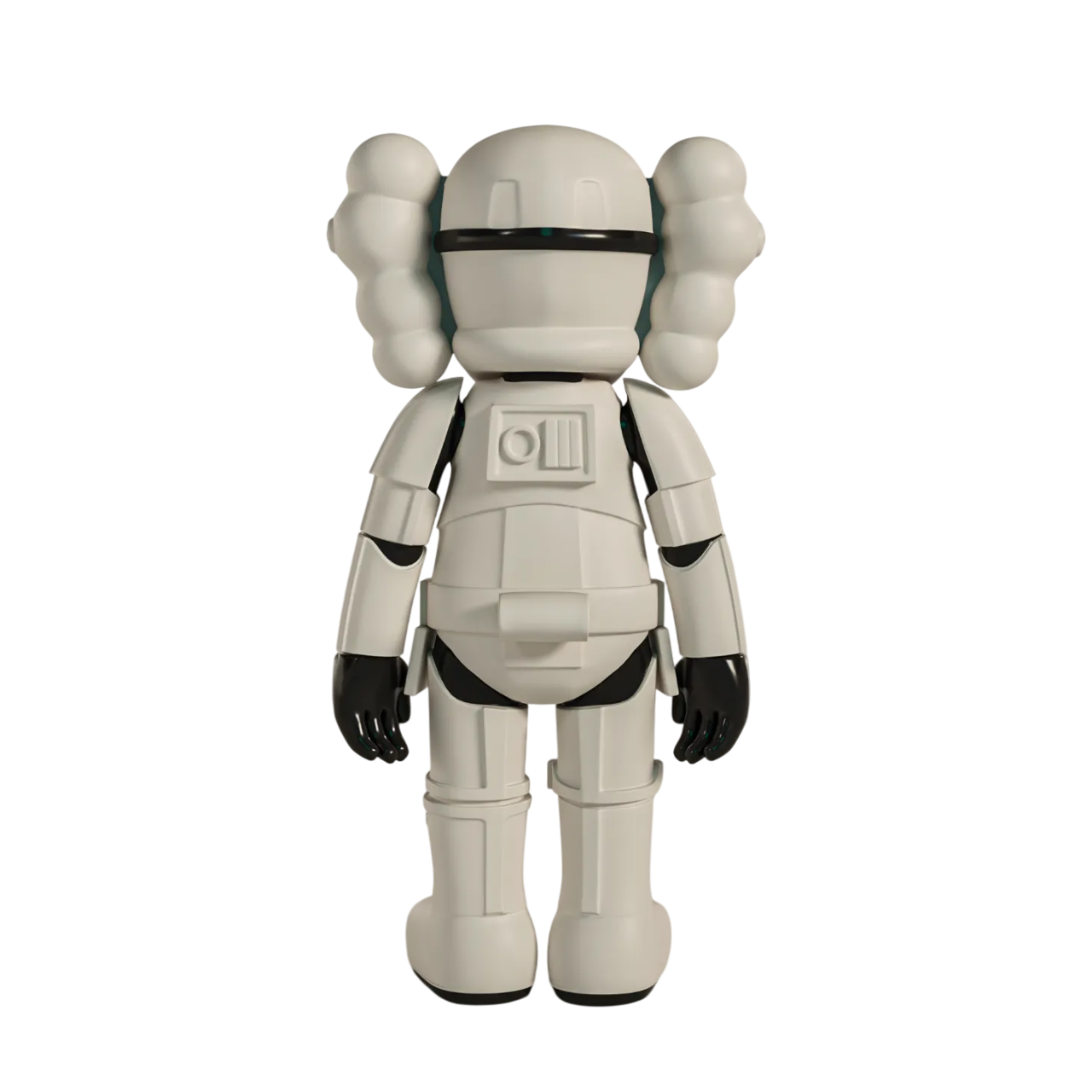彫刻・オブジェ KAWS STAR WARS Storm Trooper KAWS Star Wars Stormtrooper Mini Version - US