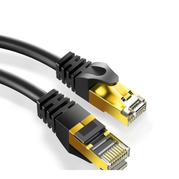 InLine Cavo Patch LAN, S/FTP (PiMf), Cat.6, 250MHz, guaina PVC, CU (100% rame), rosso, 0,5m