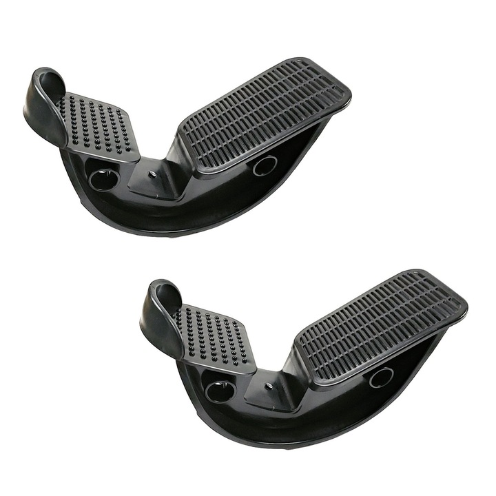 Комплект от 2 разтегачи за крака, Hggzeg, Tovbmup calf stretcher Balance board, Calf Stretcher, Ergonomic, Pain relief, Anti-slip, for bolk petes and prais mišics, PP, 26x12.5cm, Black