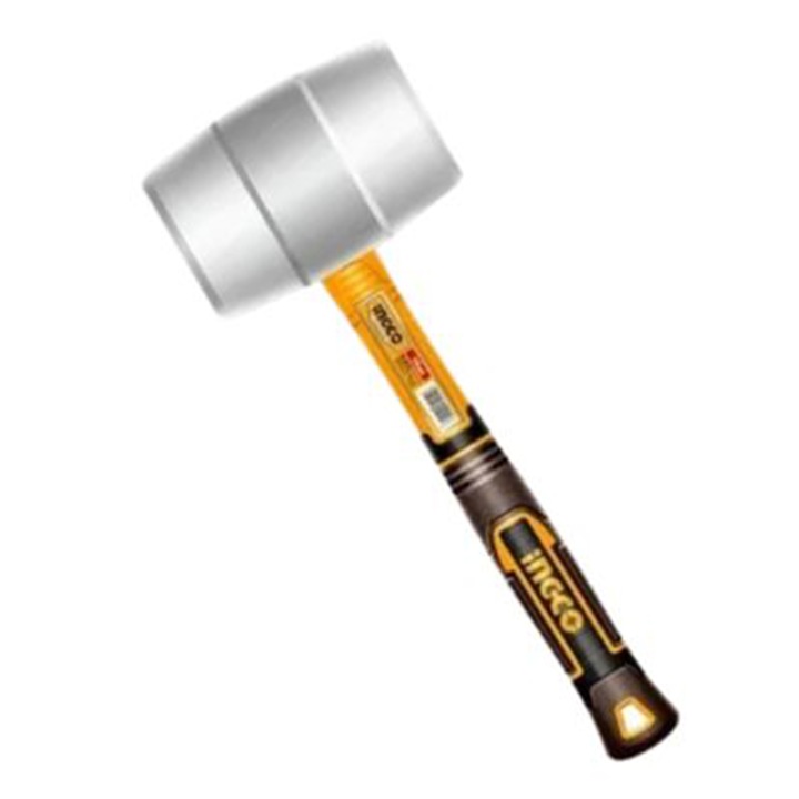 Гумен чук, 450 г, с фибро дръжка