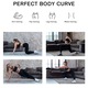 2 db-os siklókorong szett, Hggzeg, csúszókorongok pilates gyakorlatokhoz, tárolótáskával, fitneszhez, jógához, rehabilitációhoz, testmozgáshoz, otthon, pilates, aerobik, hasfeszesítés, PP, EVA, zöld