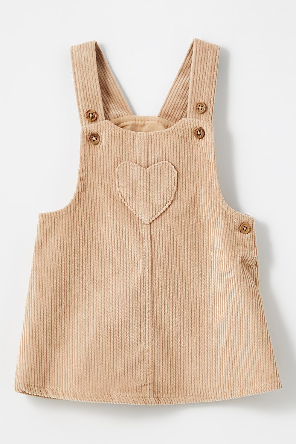 LC WAIKIKI, Set de sarafan si bluza striate - 2 piese, Alb, Bej