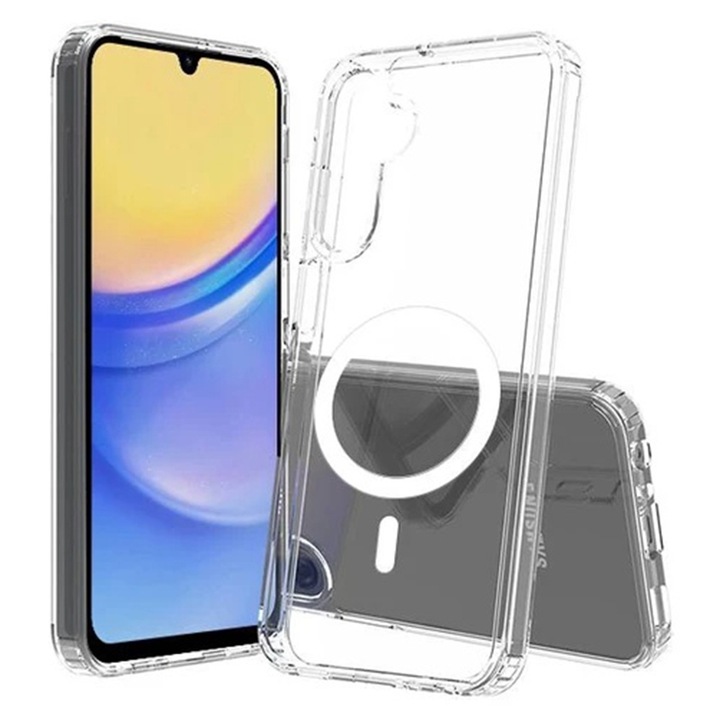 Кейс за Samsung Galaxy A15 4G - MagSafe Pro - Прозрачен