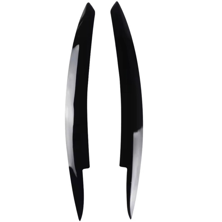 Set Pleoape Faruri Compatibile Volkswagen Golf 6 MK6 2008-2013, Negru