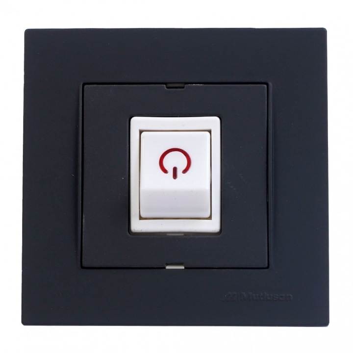 Comutator Mutlusan Rita, 16A, Negru