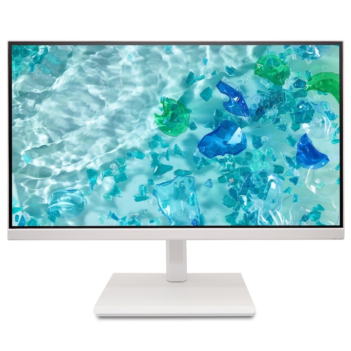Monitor IPS LED Acer 27" B277UEw, WQHD (2560 x 1440), HDMI, DisplayPort, hangszórók, 100 Hz, 4 ms (fehér)