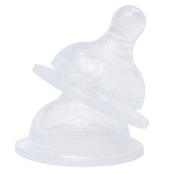 Set 2 tetine U-Grow A-1028+ cu Gat larg, Silicon Set 2 tetine U-Grow A-1028+ cu Gat larg, Silicon