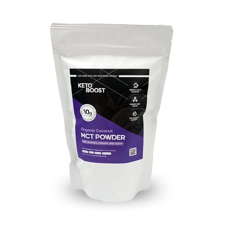 Supliment alimentar KetoBoost Organic Cocos MCT Powder, 300g
