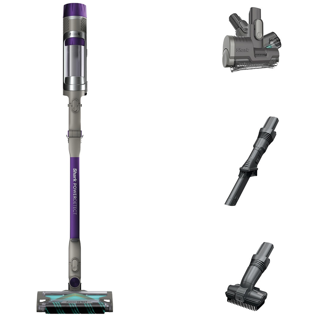 Aspirator vertical fara fir 2in1 Shark IP1251EUT, DetectClean Pet Flexology, 380W, 21.6V, 0.7L, autonomie 70 min, DuoClean Slim LED, perie Pet Pro, Anti-Hair Wrap Plus, tehnologii