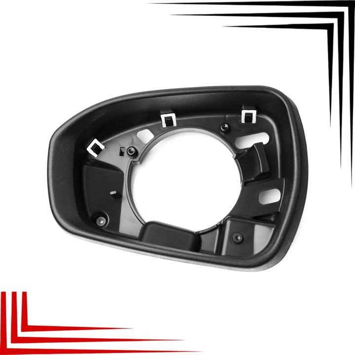 Visszapillantó Tükör Burkolat, Ford, Bal oldali tükörkeret Ford Mondeo Mk5, Fekete