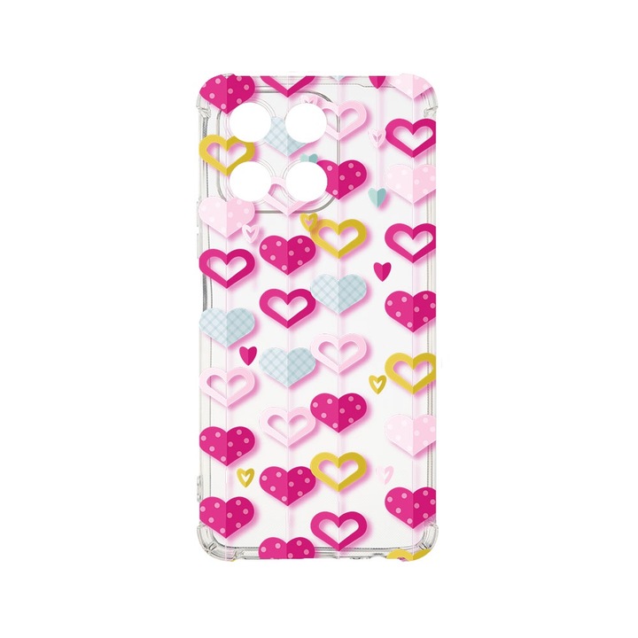 BestCase® Husa pentru Honor 200 Smart, Anti Shock 1.5MM, Lovely Hearts, Rezistenta La Socuri, Protectie camera, ecran si colturi, 1925010 AS 185