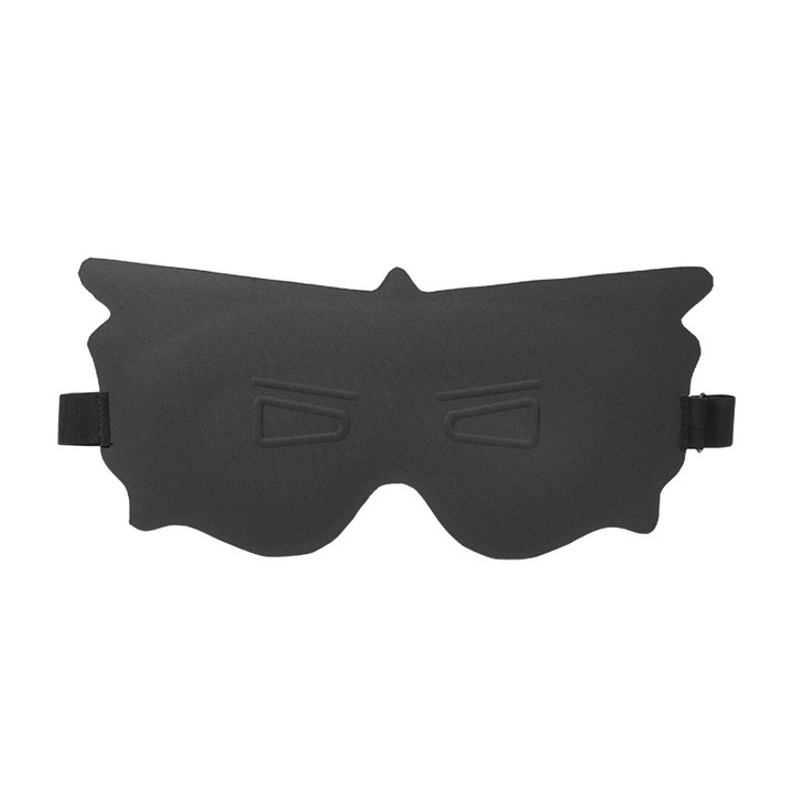 Masca de ochi, masca de ochi 3d Full Blackout, pentru dormit, masca de ochi, neagra