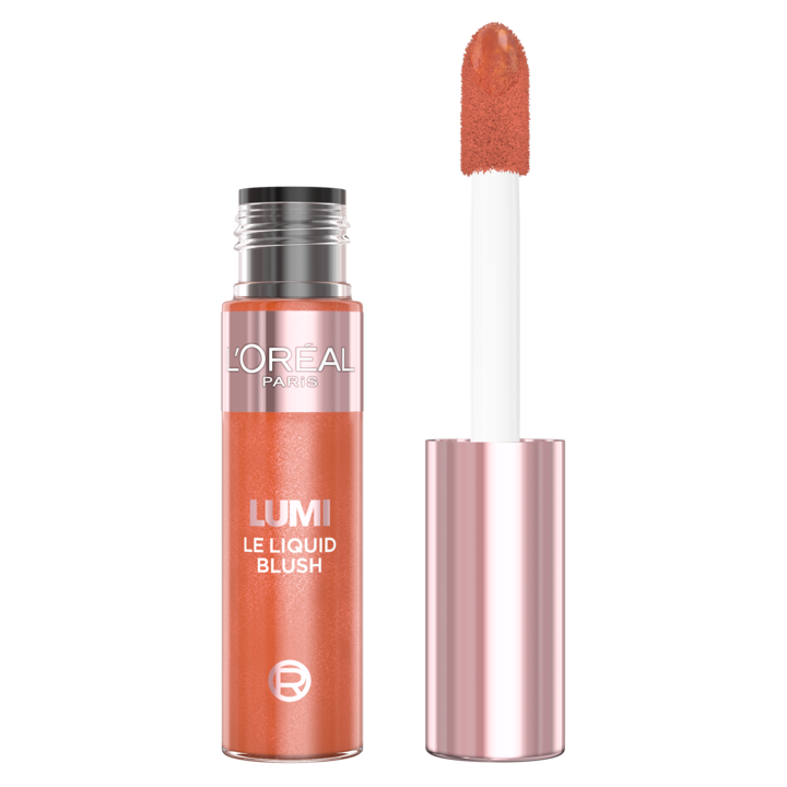 Течен руж L'Oreal Paris Lumi Le Liquid Blush 627 Glowy Warm Peach, 11 мл