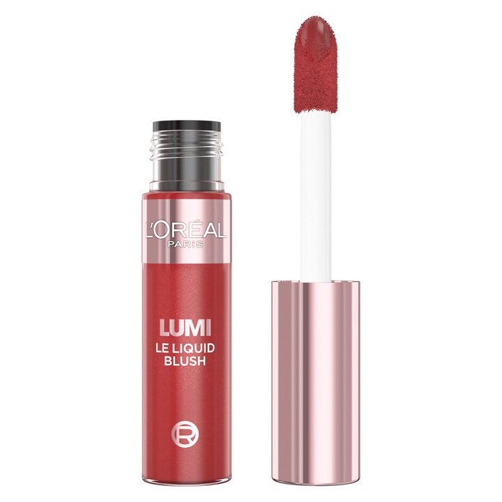 Течен руж L'Oreal Paris Lumi Le Liquid Blush 635 Worth It Medium, 11 мл