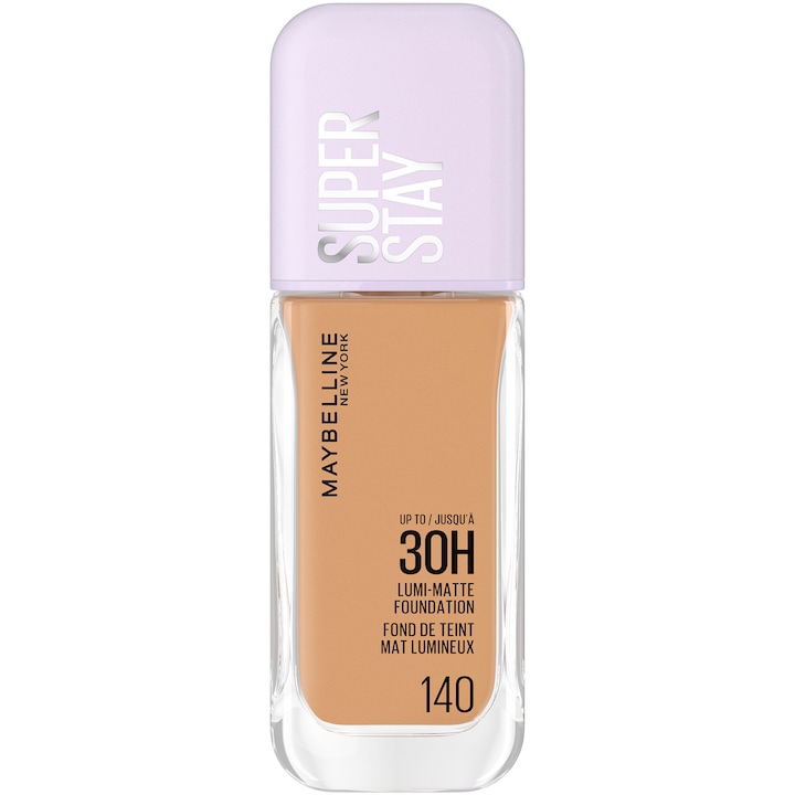 Fond de ten Maybelline New York SuperStay 30H Lumi Matte 140, 35 ml