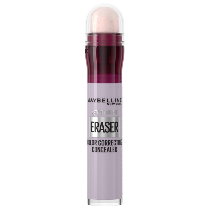 Коректор Maybelline New York Instant Anti Age Eraser, Лилав, 6.8 мл