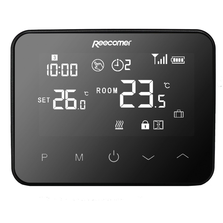 Smart App vezérlő termosztatikus fejekhez