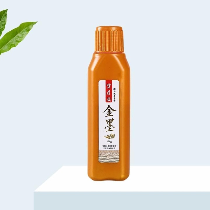 Cerneala Chineza Aurie pentru Caligrafie si Desen