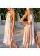 Rochie de plaja RUIOMII®, design cu franjuri, material traditional, culoare bej, marime unica, bej