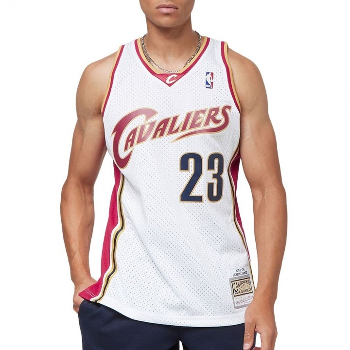 Tricou sport barbati, Mitchell & Ness, Swingman Jersey, Cavaliers 03, Lebron James, Poliester