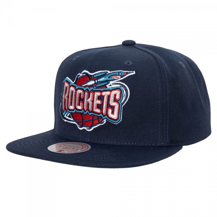 Шапка Snapback, Mitchell & Ness, NBA Team Ground 2.0, тъмносиня, регулируема