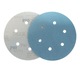25 db csiszolókorong készlet DEERFOS SA331 150 mm, 6 lyuk, 400-as szemcseméret, sündisznó rögzítés (pánttal, tépőzárral)