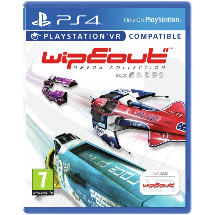 Joc WipEout Omega Collection PS4