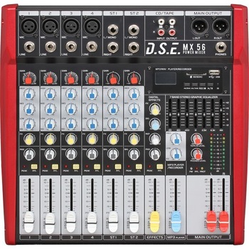 Mixer amplificat DSE MX56, 350W Mixer amplificat DSE MX56, 350W