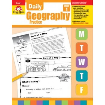 Daily Geography Practice: Grade 1, Evan-Moor Educational Publishers (Author) Daily Geography Practice: Grade 1, Evan-Moor Educational Publishers (Author)