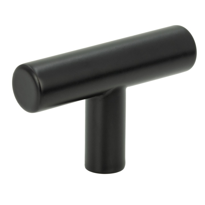 Buton de mobila cu balustrada metalica B&B modern negru