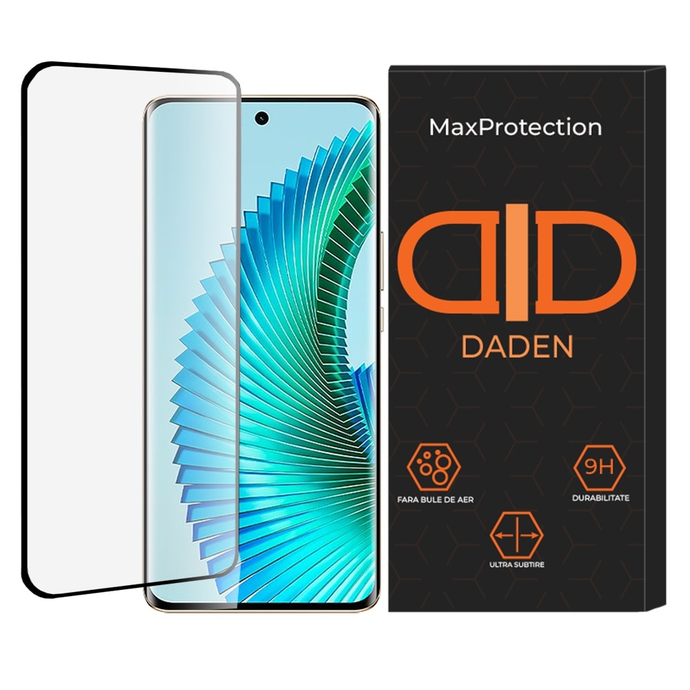 Folie Sticla pentru Honor Magic 7 Lite Daden MaxProtection, Full Cover, Protectie Profesionala, Ultra Rezistenta, Calitate Premium