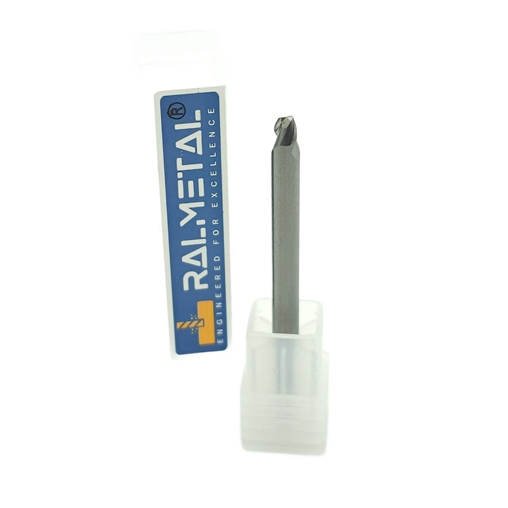 Frez Stozkowy Ralmetal D2 x 20 x D4 x 50 mm 2x 45 HRC Polerata