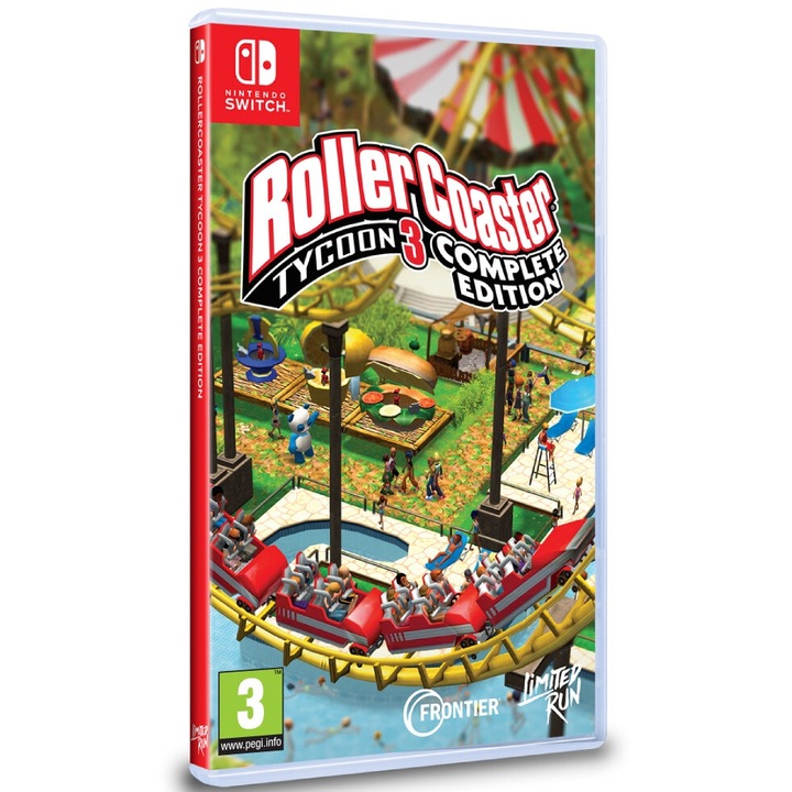 Rollercoaster Tycoon 3 Complete Edition Nintendo Switch Játékszoftver