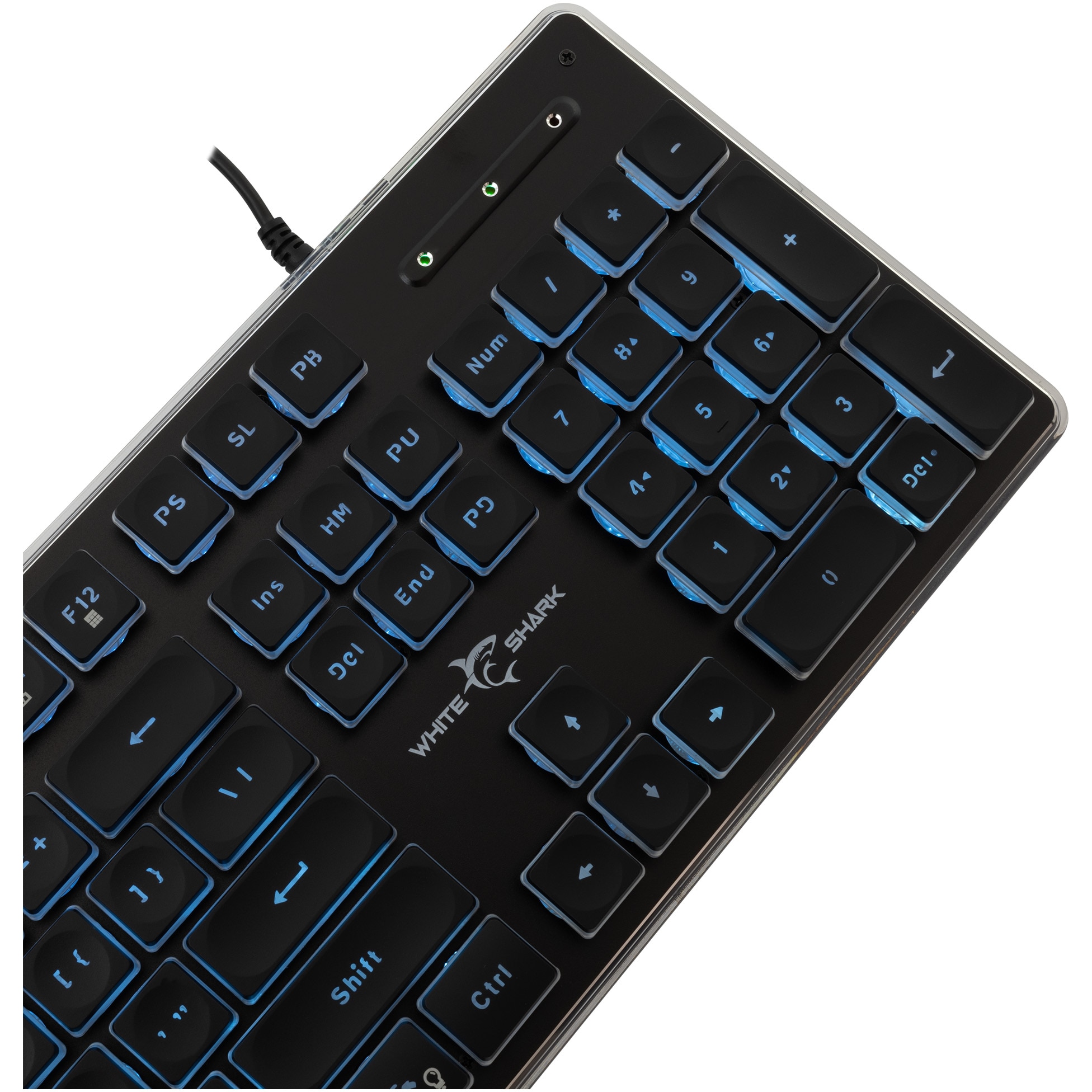 Tastatura Gaming cu fir White Shark TACHI, Tip Full Layout