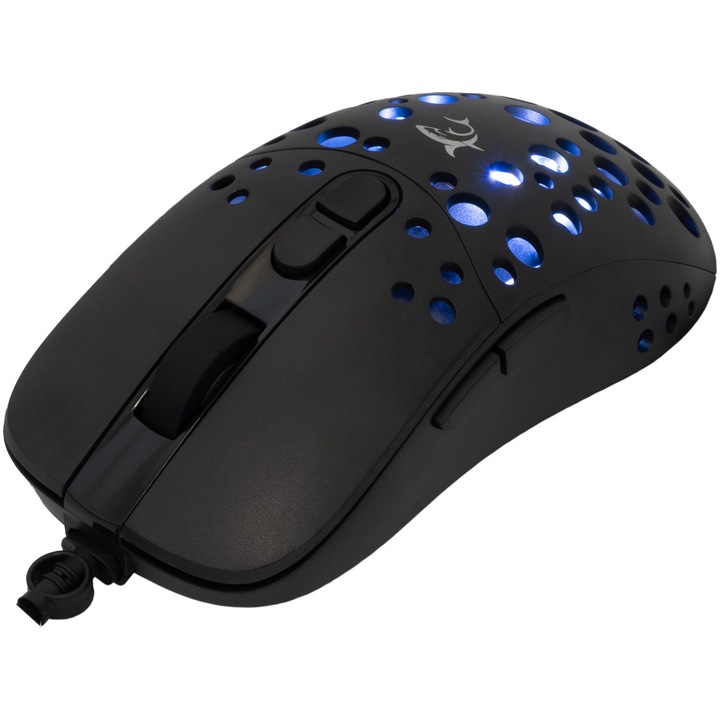 Mouse Gaming cu fir White Shark TRISTAN v2, 12.800 DPI, 1.000Hz, 66IPS ...