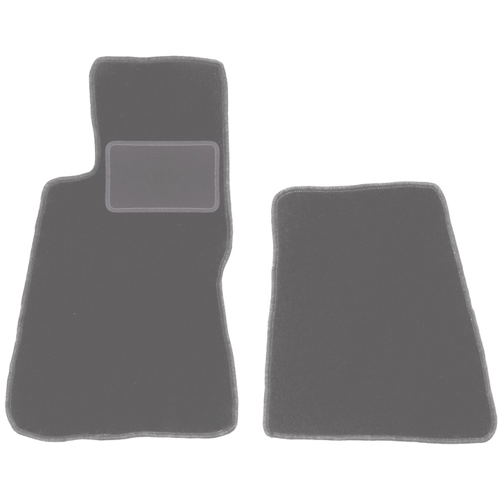 Set covorase auto, 2 bucati, presuri auto, pentru: Smart Roadster (2002-2005) roadster gri, Wielganizator