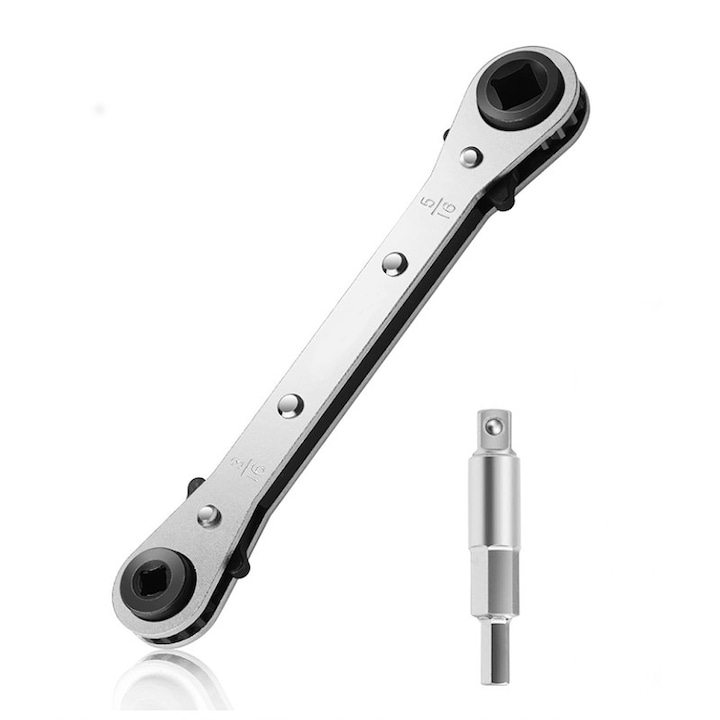 Cheie Yakumuz, 4in1 , 3/16"x1/4"x5/16"x3/8", pentru echipamente de refrigerare