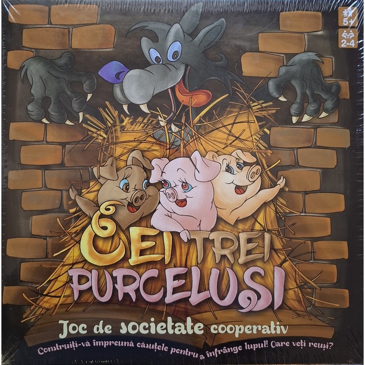 Трите прасенца, настолна игра